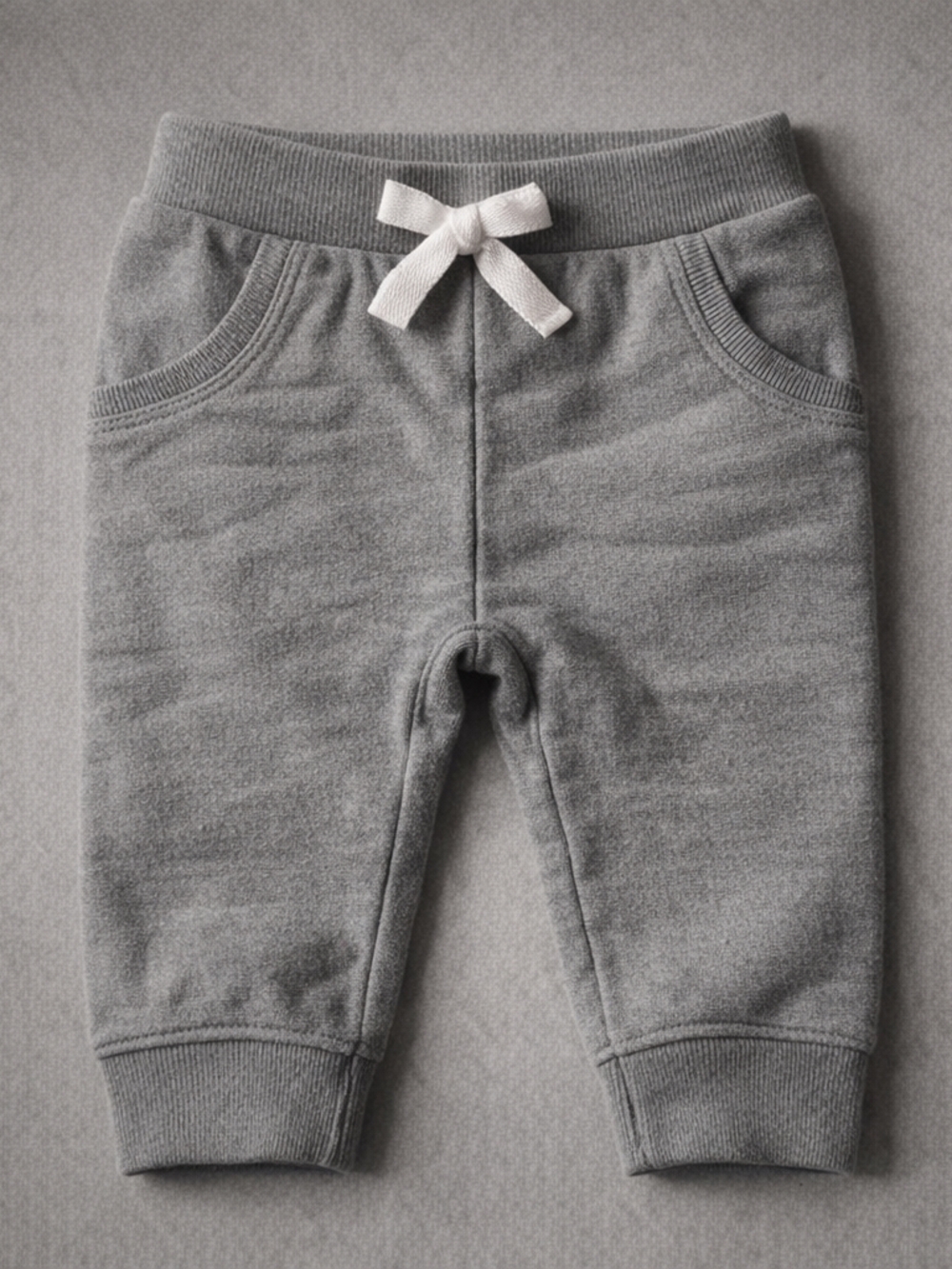 Garanimals Gray Jogger Pants with White Drawstring